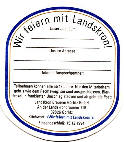grlitz gr-sn landskron oval 2b  (210-wir feiern mit 1994) 